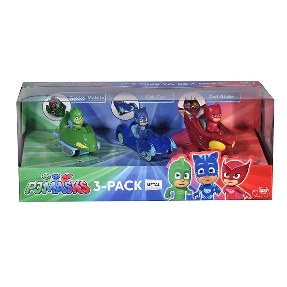 PJ Masks 3 Pack Metal