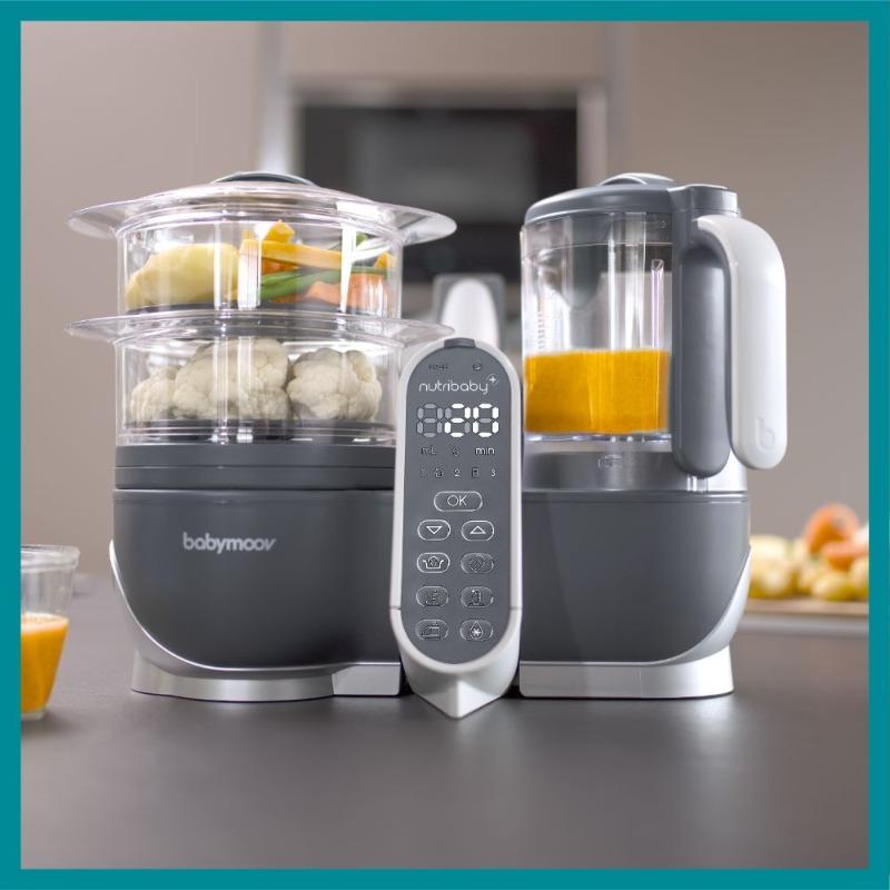 Baby Move Nutri Baby Blender and Food Processor-Gray
