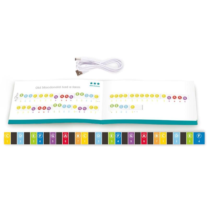 هيب - البيانو الديناميكي الكهربائي عمودي الصوت لون أسود