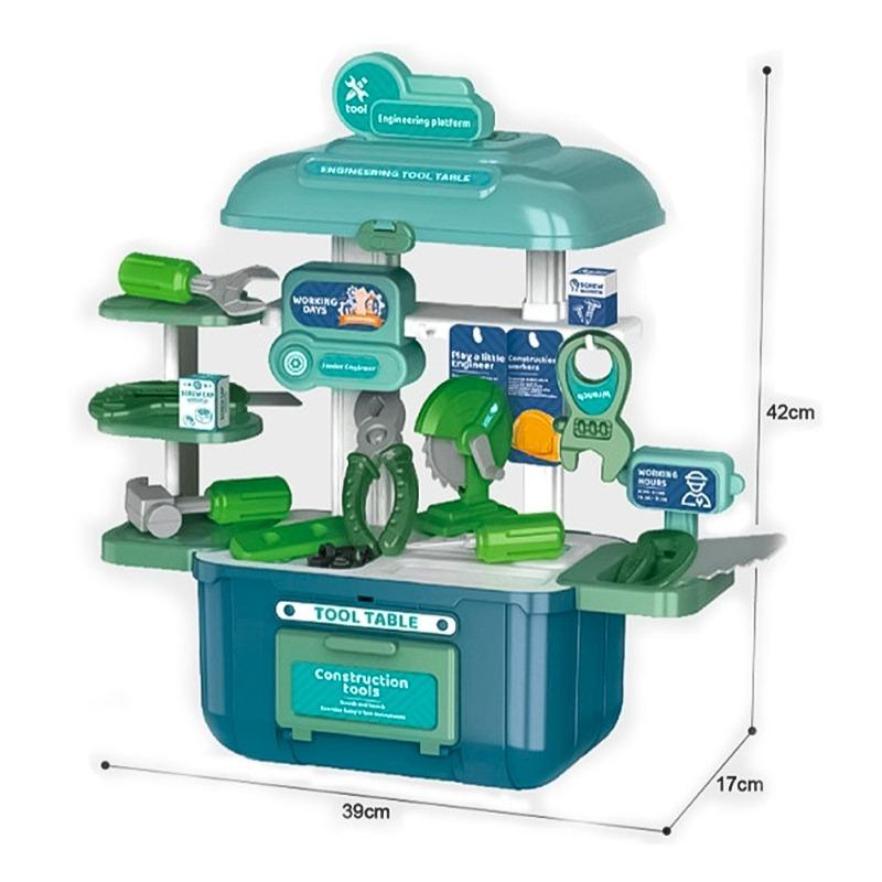 مجموعة لعب أدوات التصليح 34 قطعة