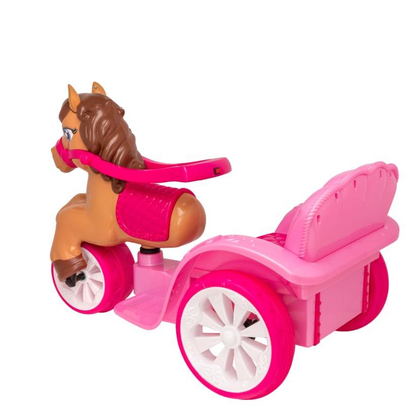 EVO RIDE ON PONY CARRIAGE 6V