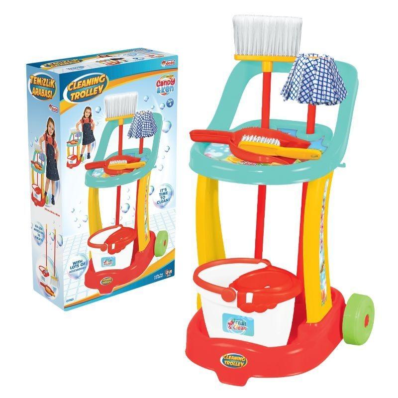 Dede Candy And Ken Cleaning Trolley