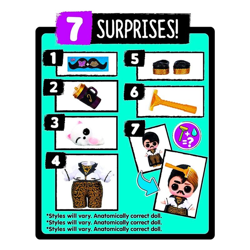 L.O.L. Surprise Boys Series 5 Collectible Boy Doll with 7 Surprises