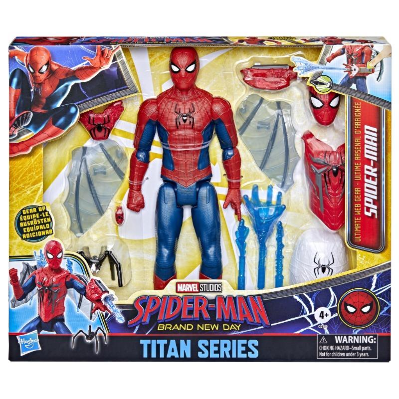 Marvel Spider-Man Ultimate Web Gear Titan Series Action Figure