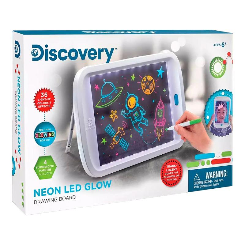 Discovery - Neon LED Glow Drawing Board