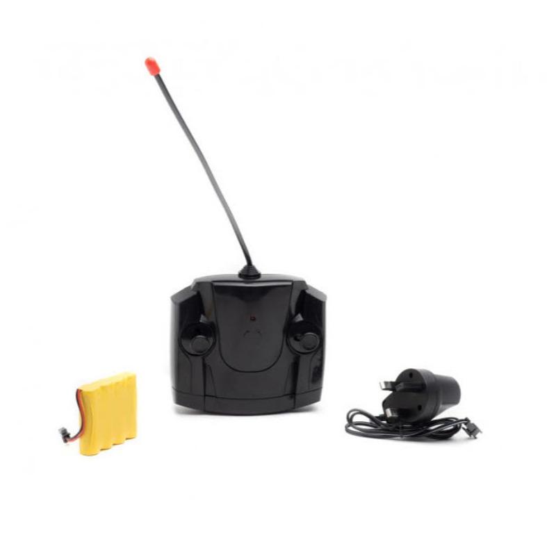 سيارة الشرطة مع جهاز تحكم عن بعد - أسود