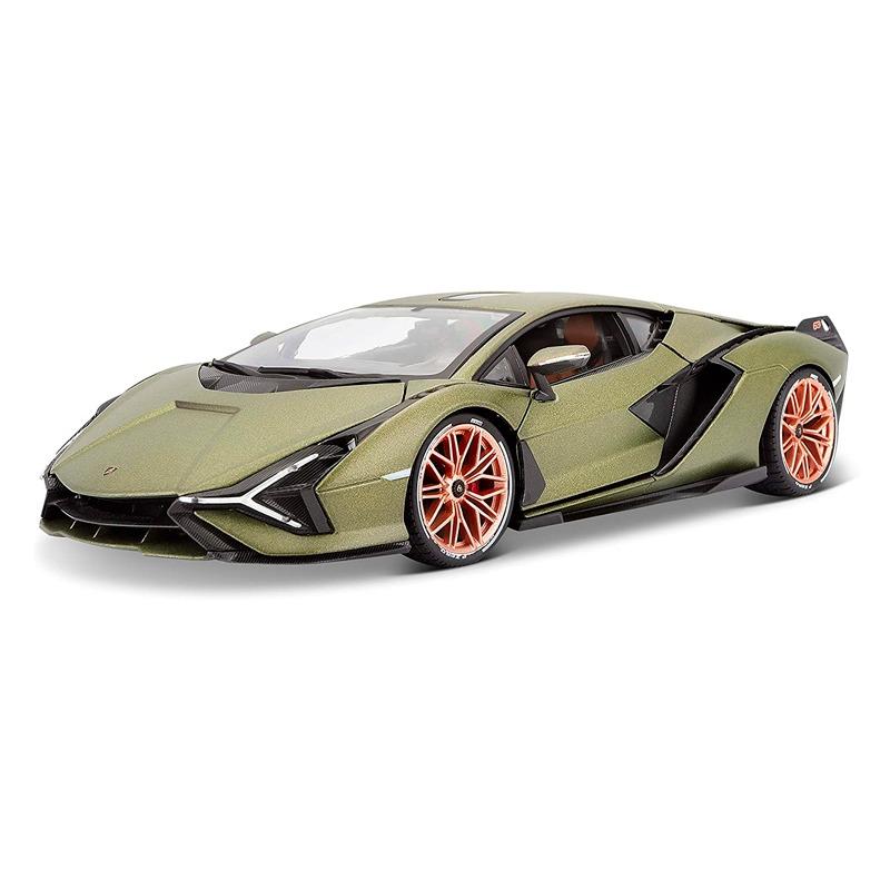 Bburago Lamborghini Sian FKP 37 Metallic with Copper Wheels