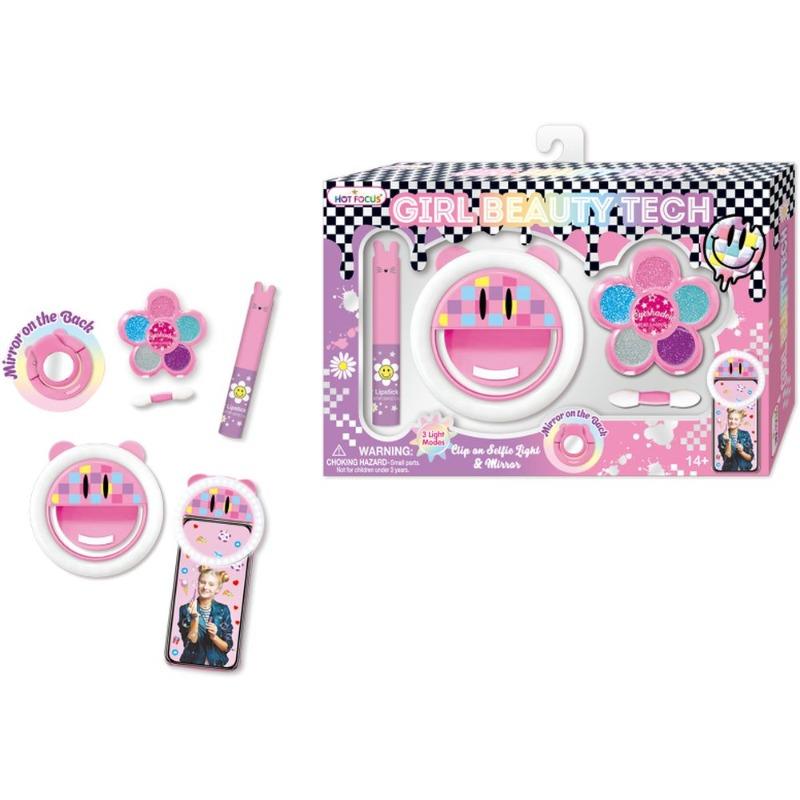 هوت فوكس - مجموعة مستحضرات التجميل مع مرآة