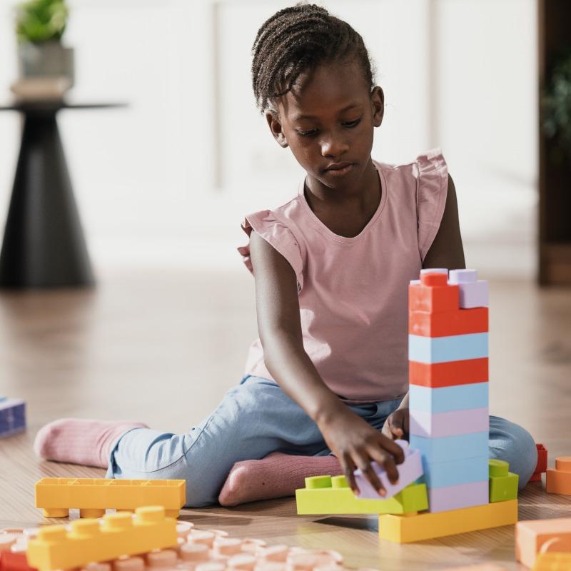 Ortoto World of Sensory Soft Bricks Large -32 pcs