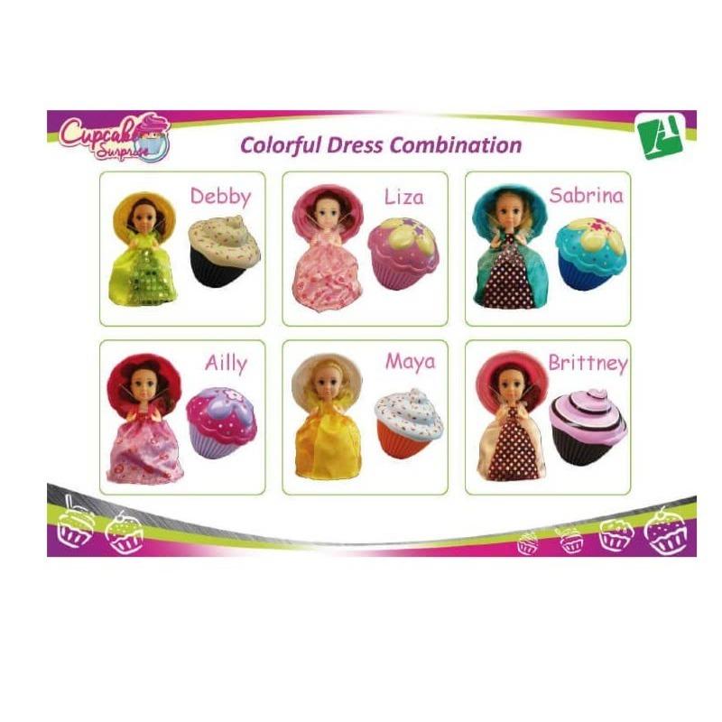 Just Toys Cup Cake Surprise Mini Princess Doll - Multicolor