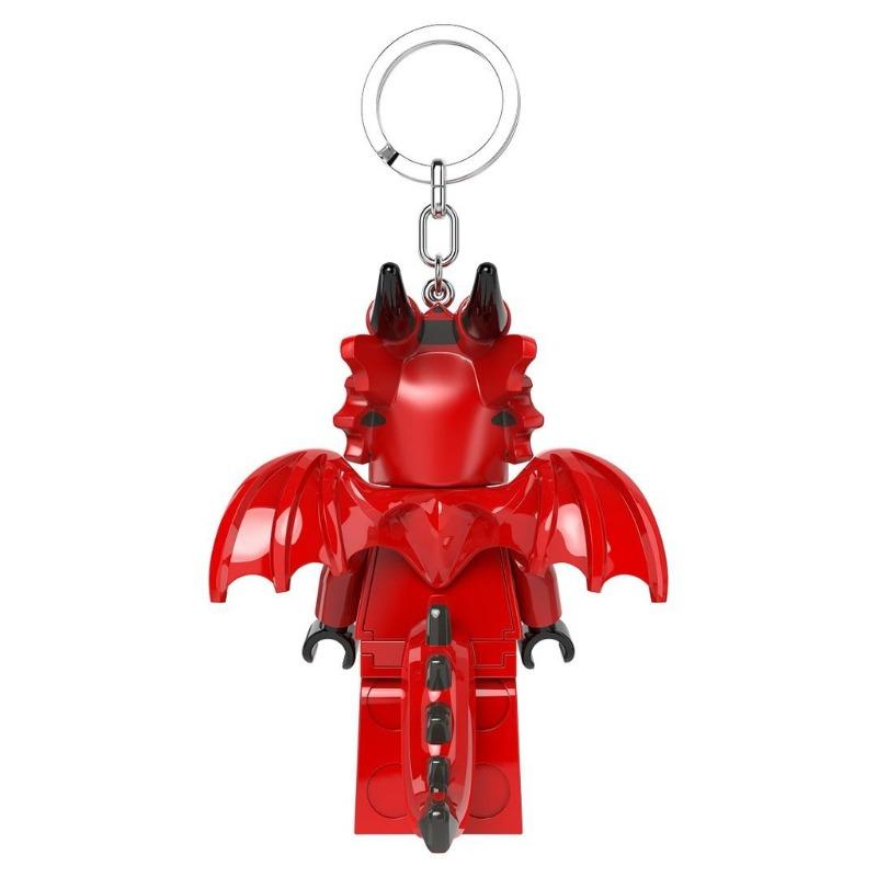 Lego IQ Minifigurines Keychain Dragon Suit Guy