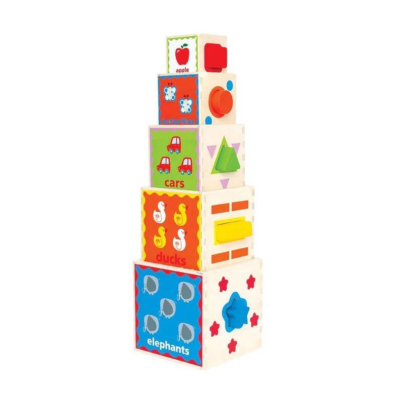 Hape Educational Pyramid Of Play For Kids
