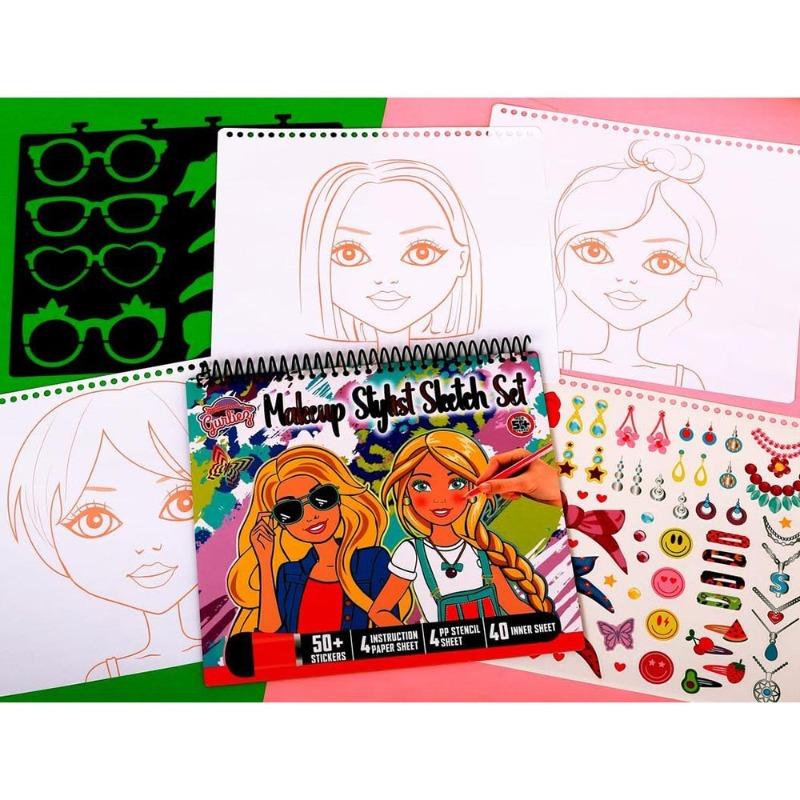 ستريديرس -مجموعة رسومات مصممي المكياج - باللغة الإنجليزية