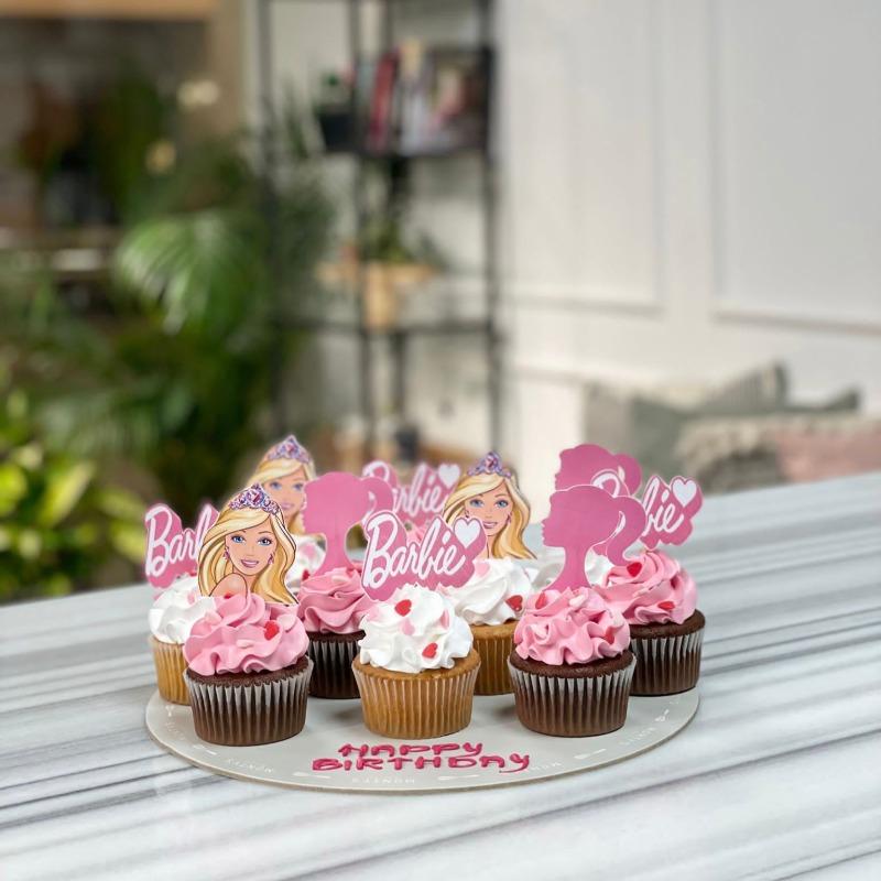 Monty's Barbie Cupcakes