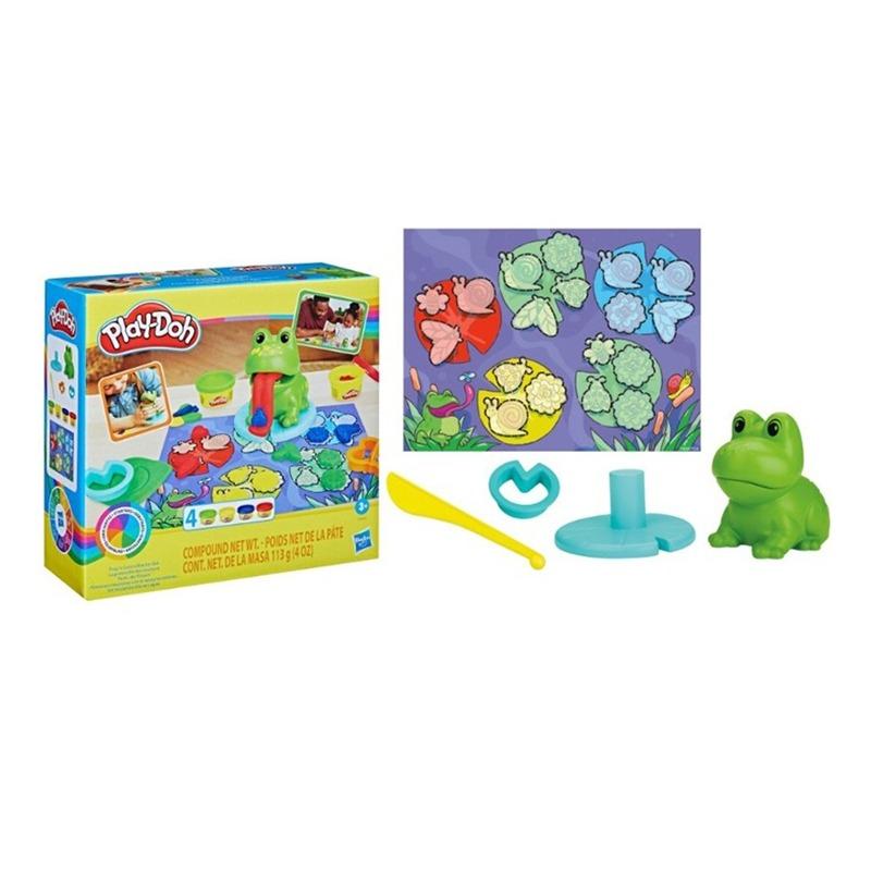 بلاي دوه - مجموعة صلصال بتصميم الضفدع