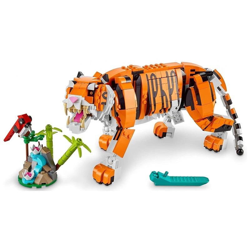 ليجو كرييتور - مجموعة بناء ماجيستيك تايجر 3 في 1