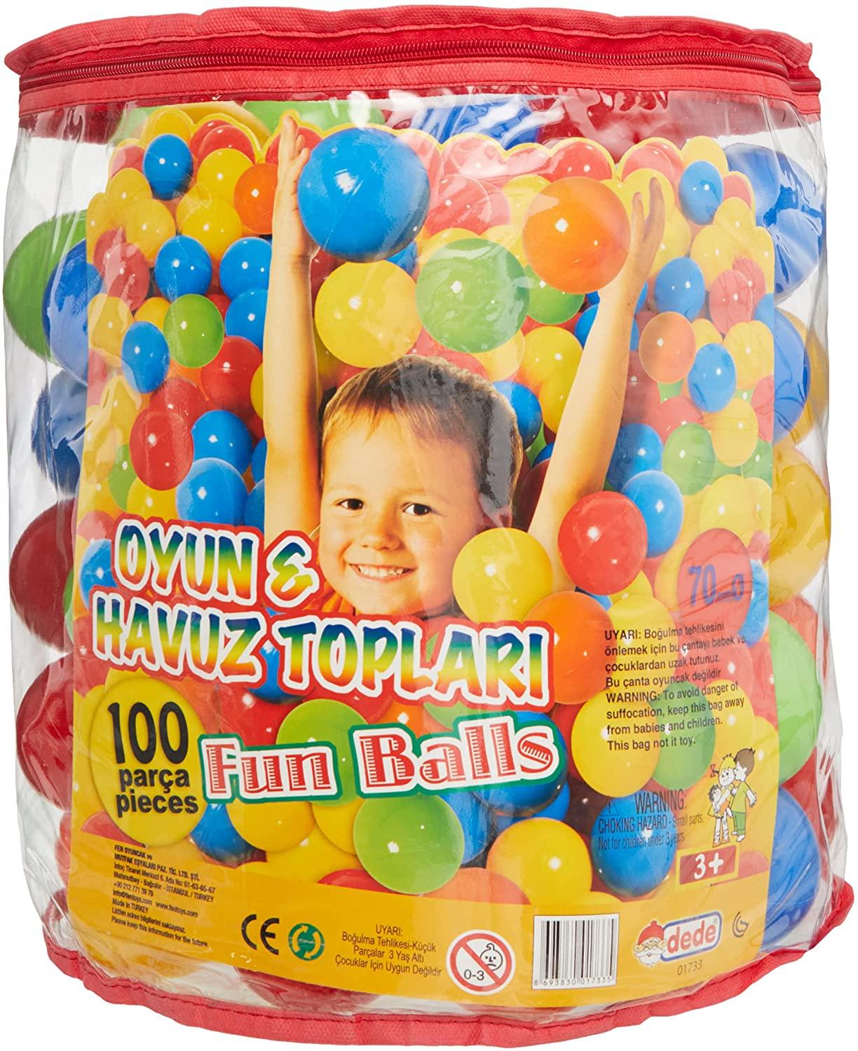 ديدى - مجموعة كرات اللعب الملونة 100 كرة