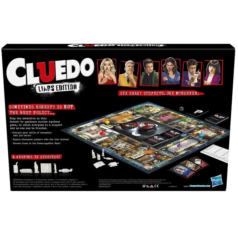 Buy 1 Get 1 Free Cluedo Liars Edition Game + Ka-Blab Blurt It Out