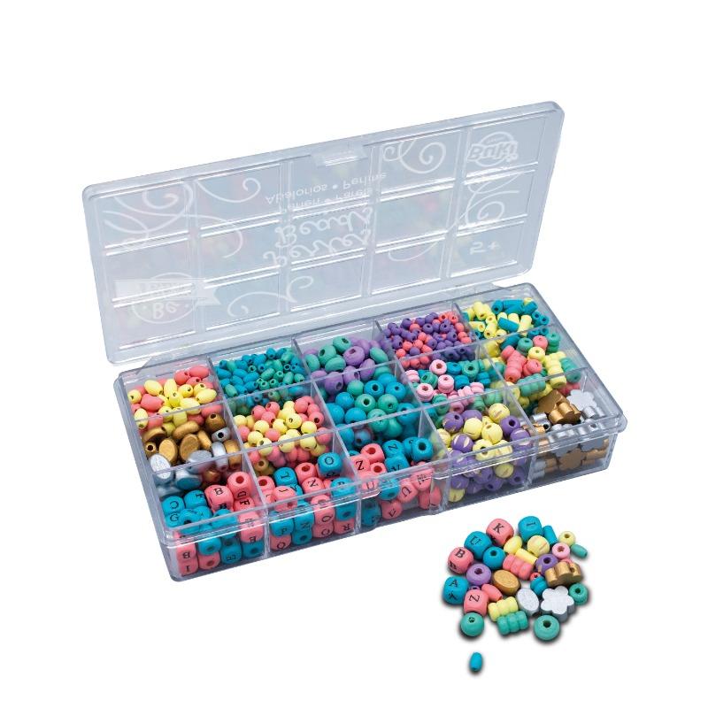 Buki Box Of Wooden Beads - Colors