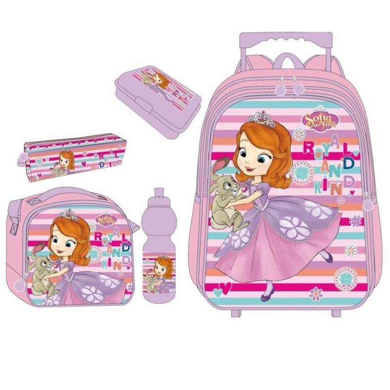 Simba Trolley School Backpack Set - Sofia