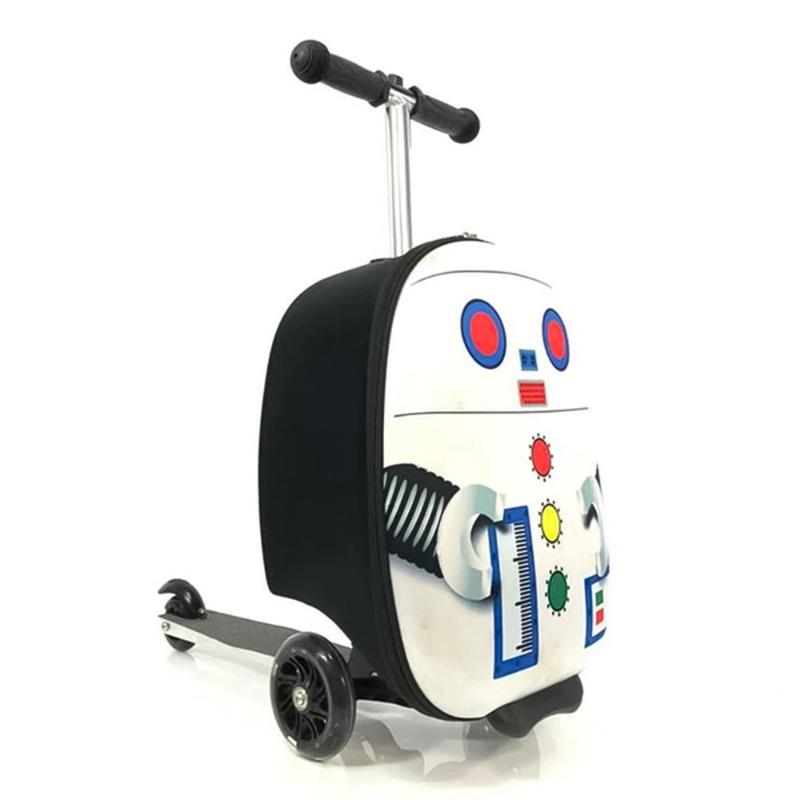 إيفا - حقيبة السكوتر بتصميم الروبوت - 19 إنش