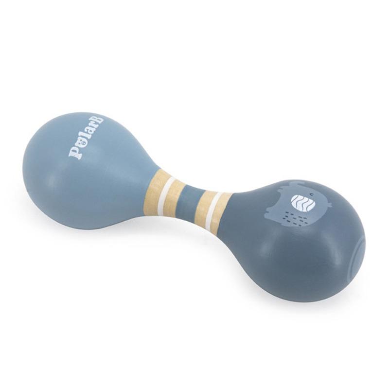VIGA PolarB Children's Wooden Maracas - Blue
