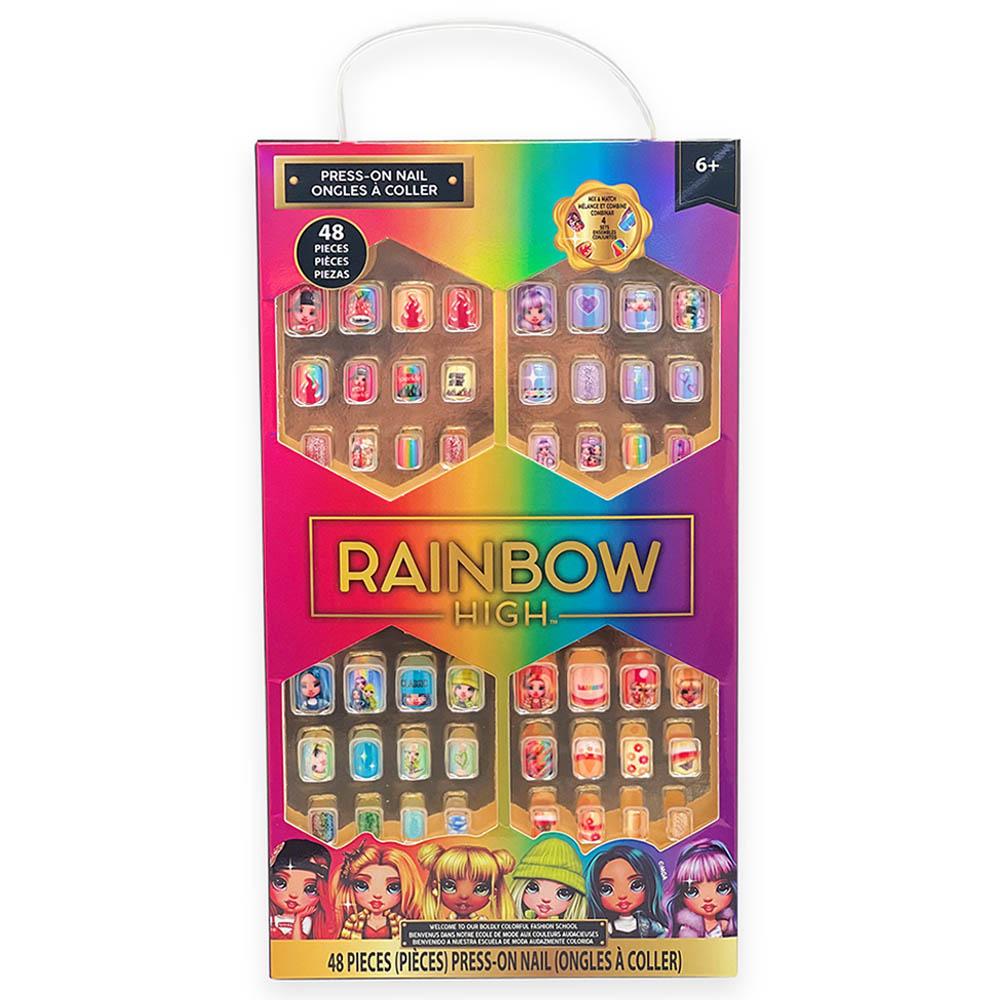 Rainbow High Press-On Nails 48Pcs-Set