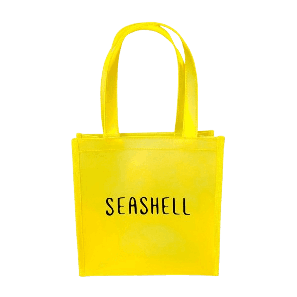 سيشل - حقيبة الشاطئ حجم صغير لون أصفر