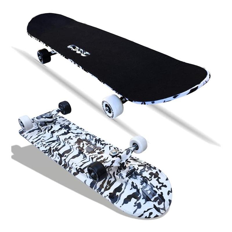 Jaspo Cruiser Longboard Concave Standard Skate Board- Camo
