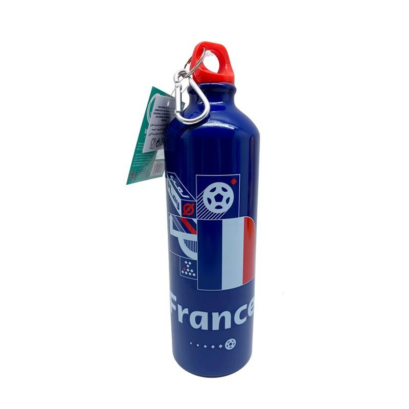 فيفا 2022 - مطاره مياه المونيوم 750 مل شعار فرنسا