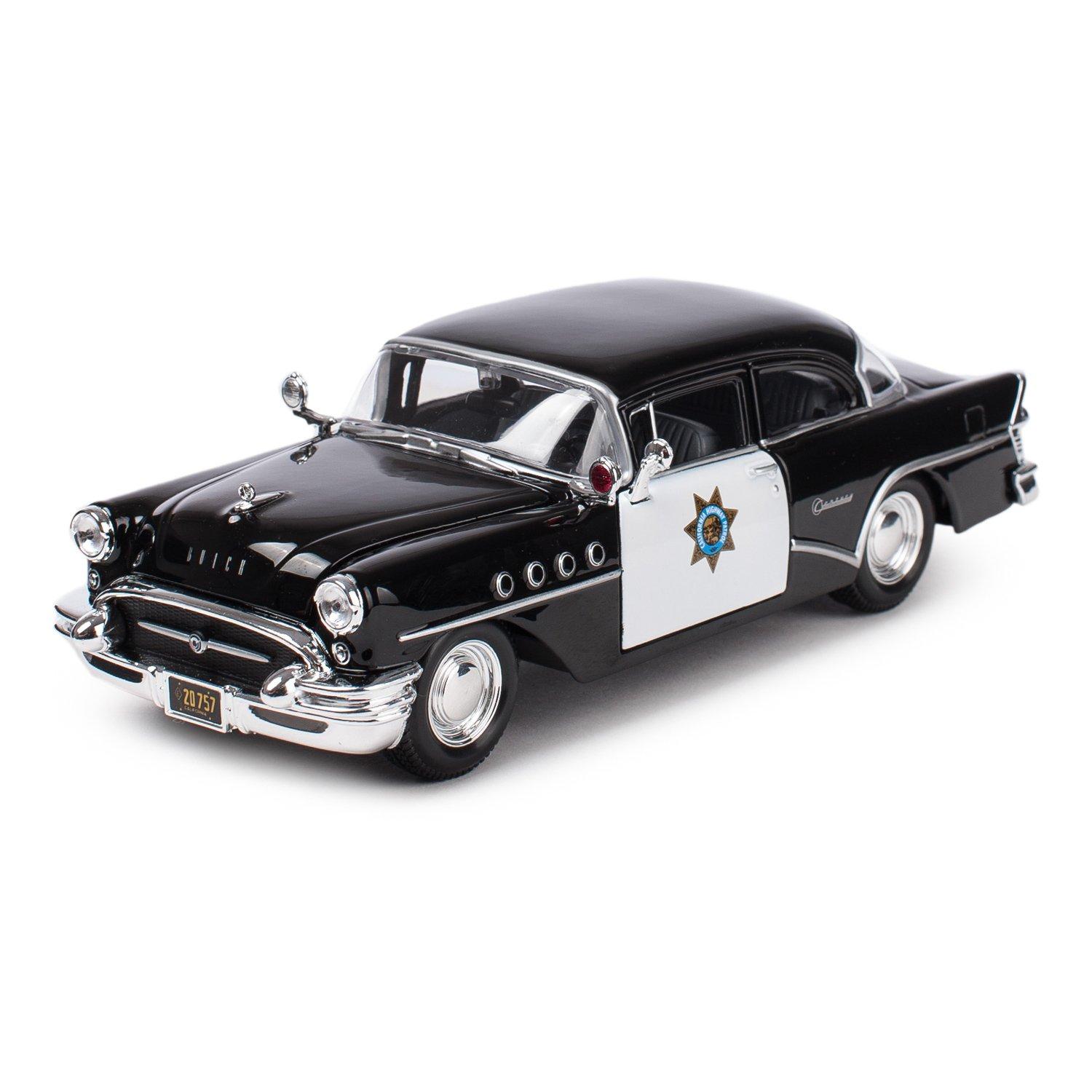 Maisto Buick Century 1955 Police - Black
