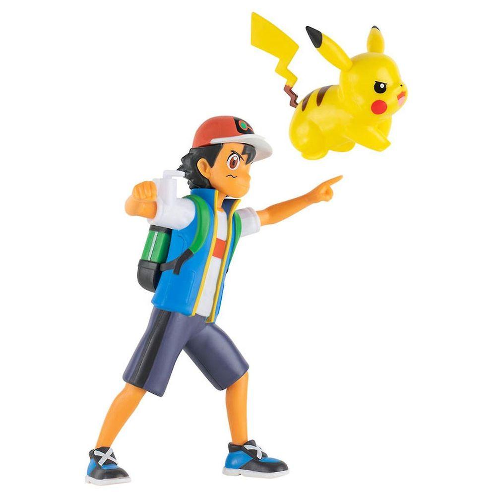 بوكيمون - شخصية آش و بيكاتشو