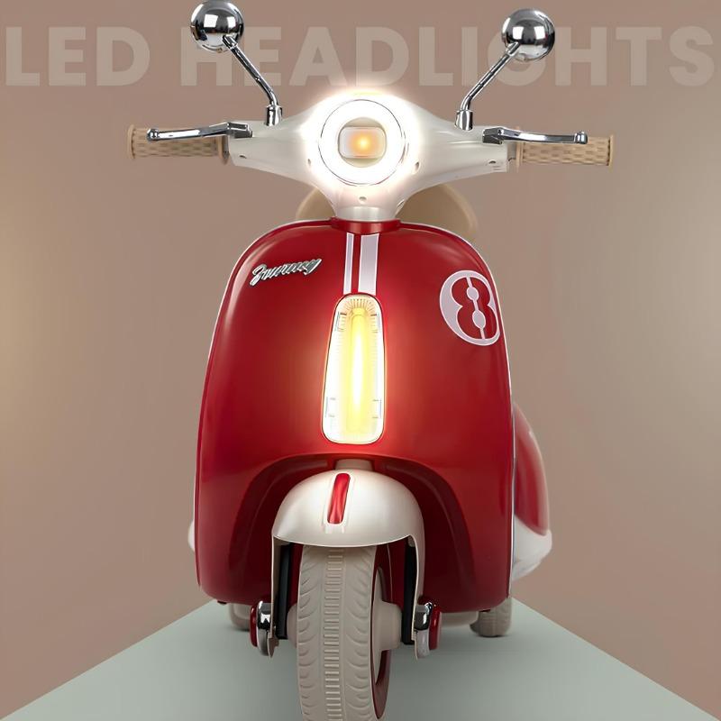Vespa Battery Operated Motorcycle - Red