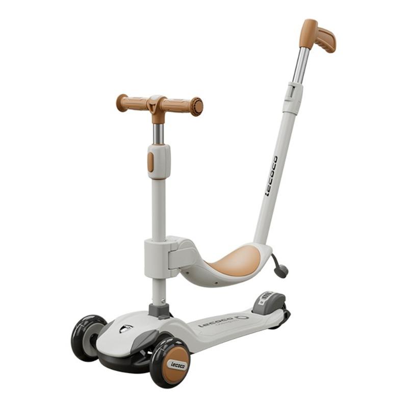Lecoco 3 in 1 Scooter - Brown