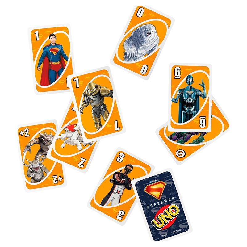 أونو - لعبة ورق بطابع سوبرمان