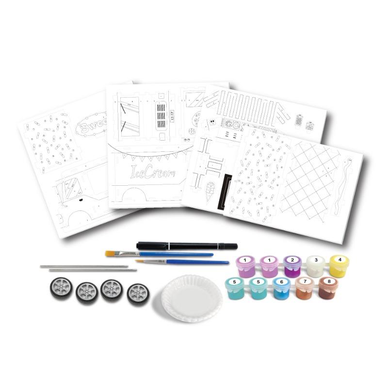 سيو ستار - مجموعة التلوين بالأرقام بازل ثري دي باص