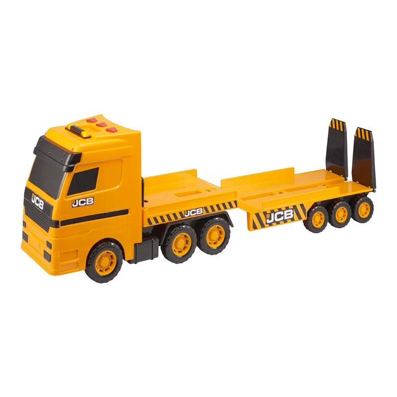Teamsterz Construction Truck Transporter JCB
