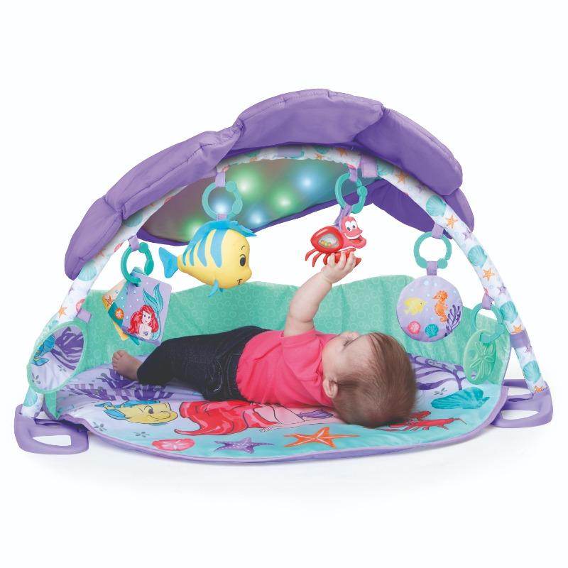 The Little Mermaid Twinkle Trove Lights Music Activity Gym