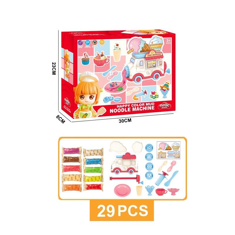 Magic Dough Ice Cream Cart 29 Pcs