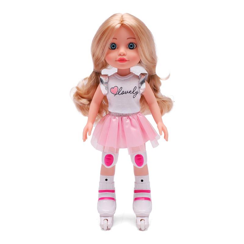 Sarah Creations Infrared Skateboarding Doll with Music 14-Inch