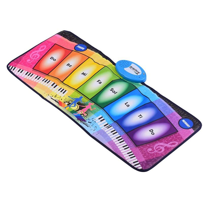 Rainbow Piano Playmat