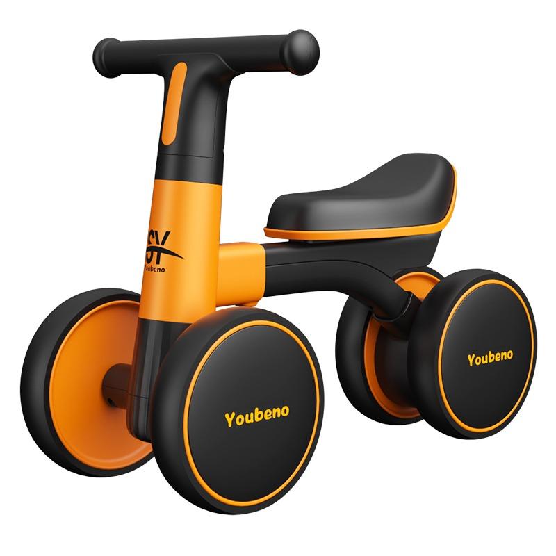 Smart Balance Bike With Light And Sound - Orange