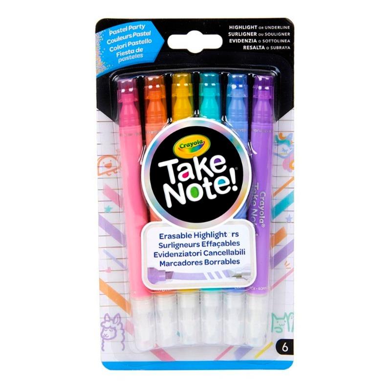 Crayola erasable markers - 6 color