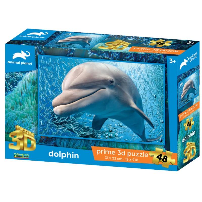 Prime 3D Puzzle Dolphin 48 Pcs