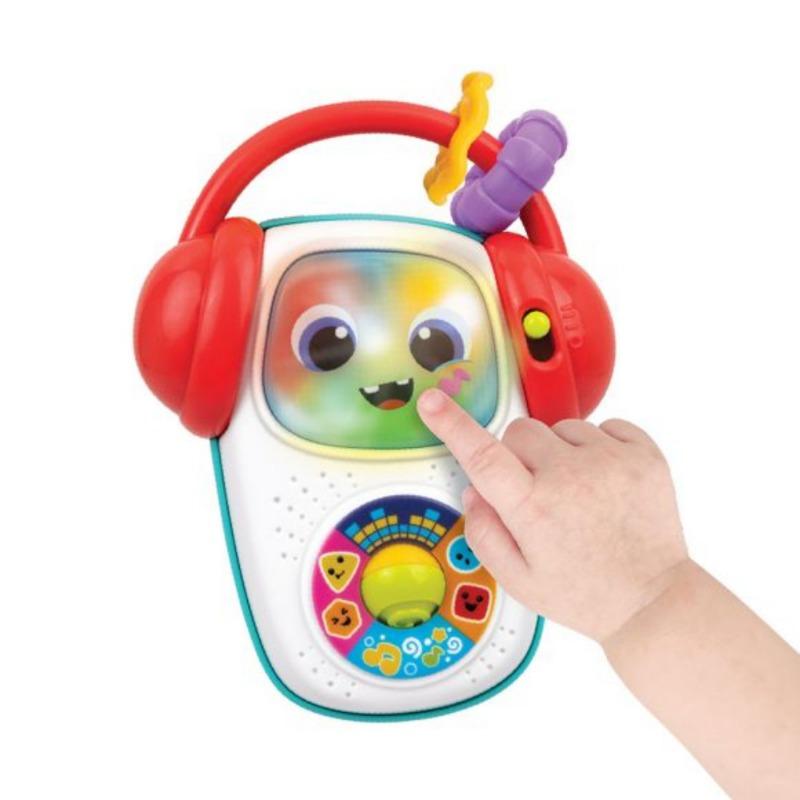 مشغل الموسيقى المحمول للأطفال مع أضواء مرحة