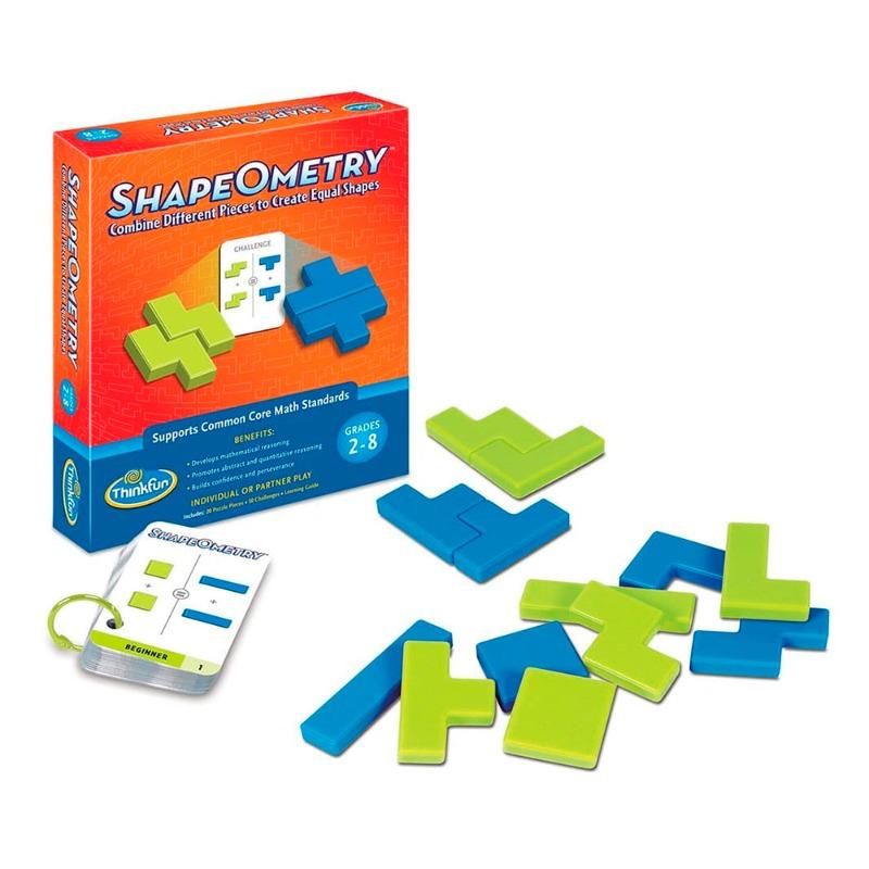 لعبة تحدي تجميع قطع الأشكال