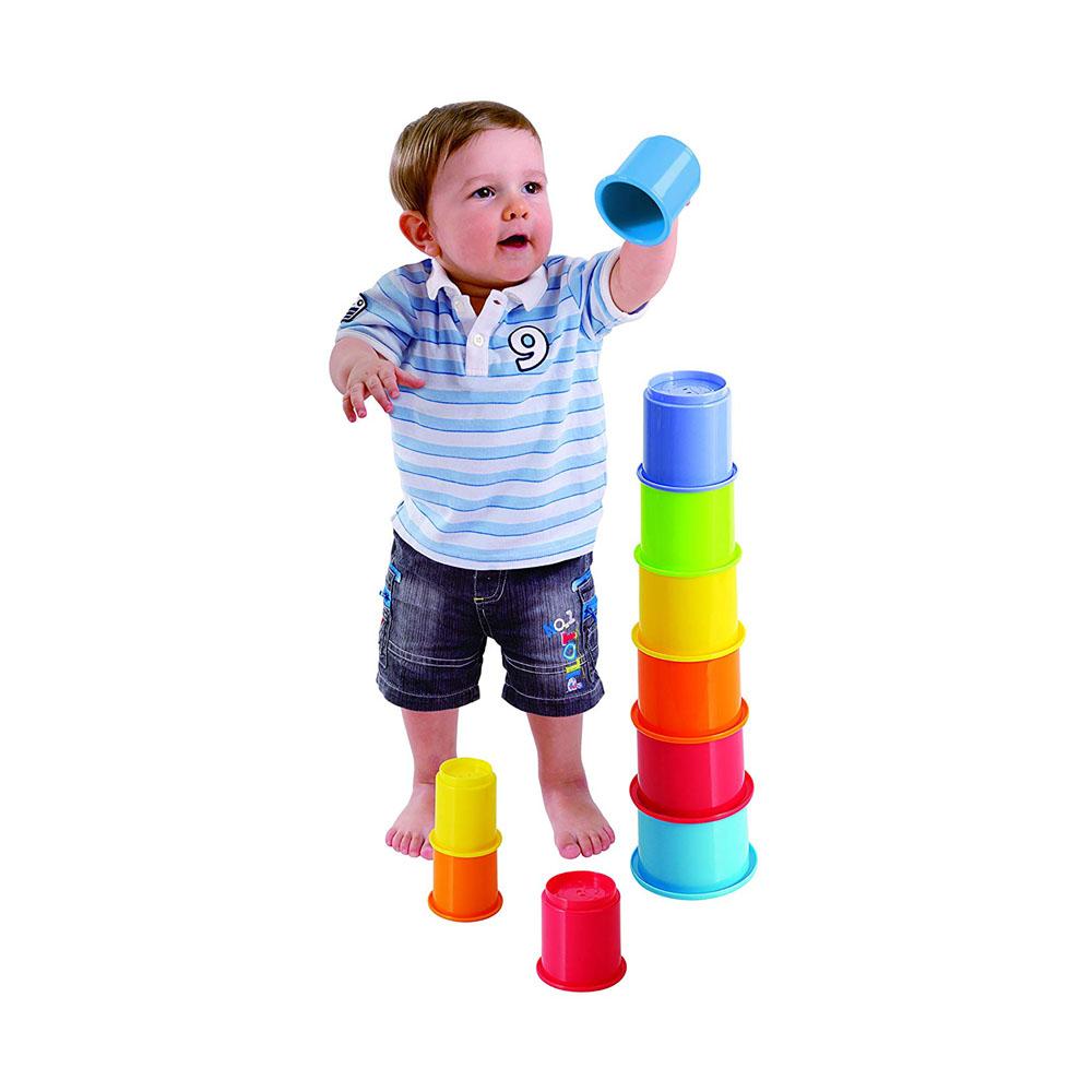 PlayGo - Rainbow Stacking Cups
