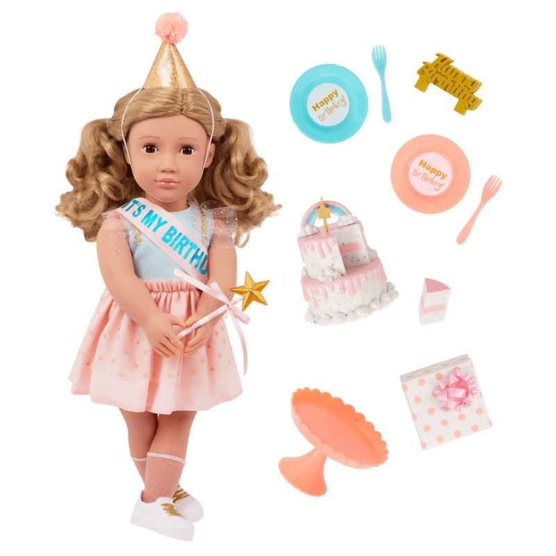 Our Generation Romy Birthday Party Doll and Accessories Set