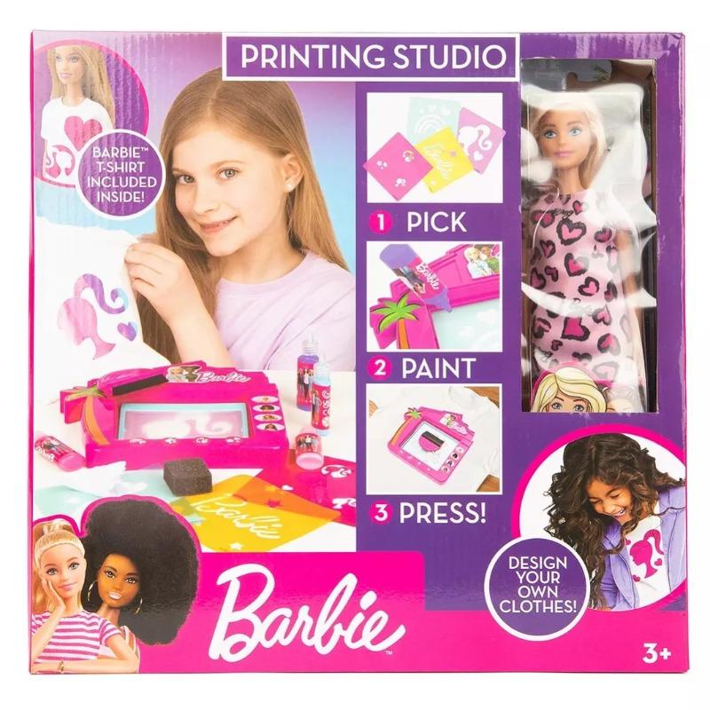 Barbie Printing Studio with Barbie Doll