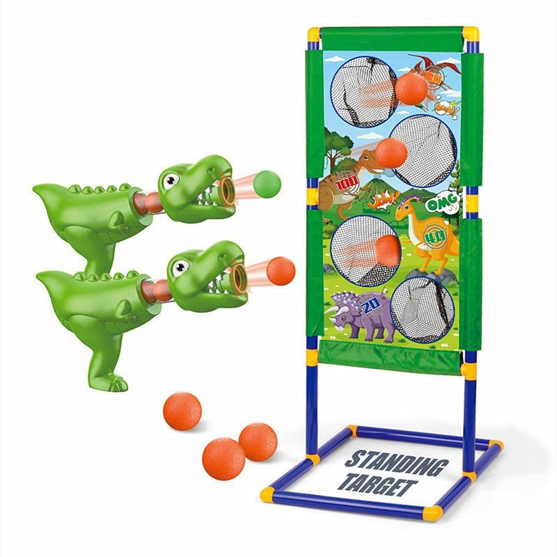 لعبة مجموعة مسدسات الديناصورات القوية 20 كرة